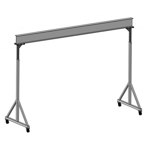 Machining & Welding Adjustable Height Gantry Crane 12-15 ft, 15 ft Long, 5 Ton WLL