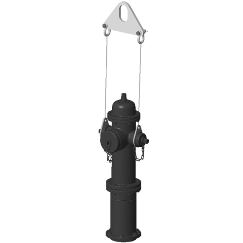 Machining & Welding Hydrant Lifter Top Lug, 2,000 lbs