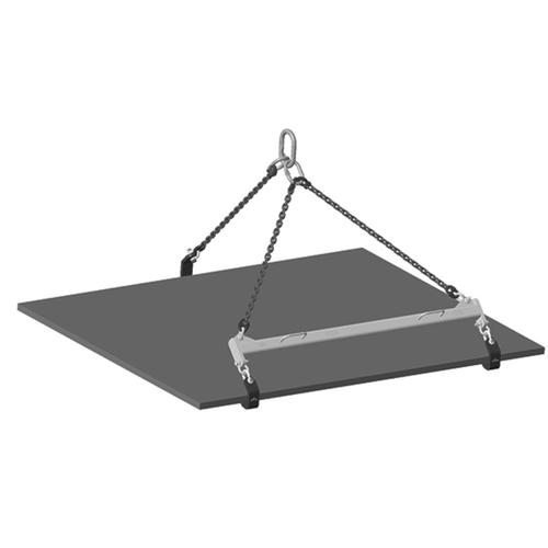 Machining & Welding 10,000 lbs Plate Lifting Beam, 84 in Width
