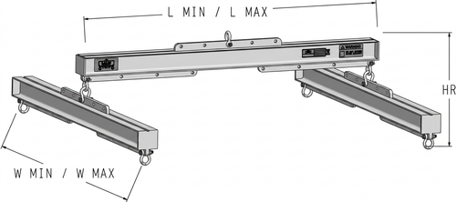 Machining & Welding 1000 LB 4 FT Economy H-Beam