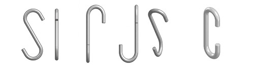 Machining & Welding 7/8 IN 2440 LB Alloy Steel S Hook