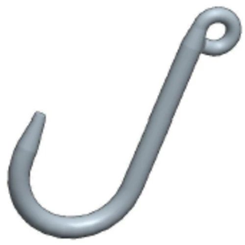 Machining & Welding 1 in 3,000 lbs Short Reach Foundry, Hook Reach 6 in