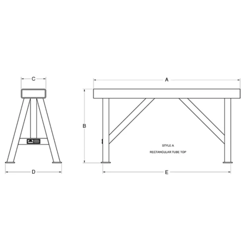 Machining & Welding 5,000 lbs Style A Mat Stand