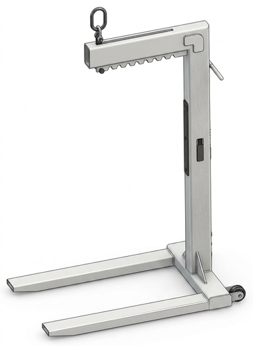 Machining & Welding 4000 LB Adj Bale Pallet Lifter