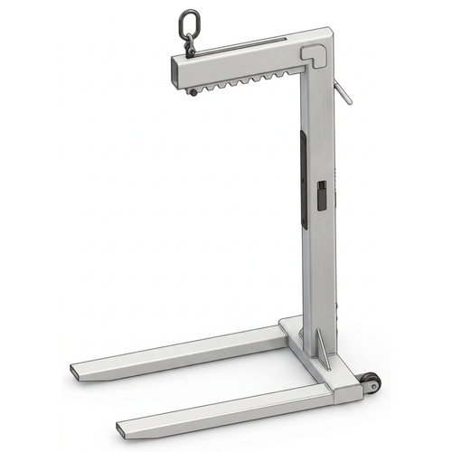 Machining & Welding 4,000 lbs Adjustable Bale Pallet Lifter, With Wheels