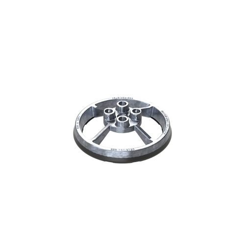 Safety Rail Co. Mobile Base Plate, Galvanized