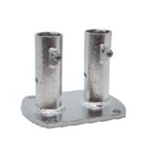 Safety Rail Co. Permanent Mount, Double, Galvanized