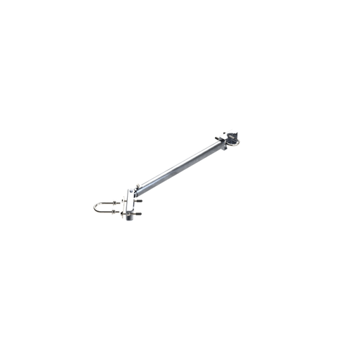 Safety Rail Co. Adjustable Ladder Spanner Bracket, Flat, Galvanized, Adjustable 27" to 43"