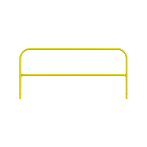 Safety Rail Co. Mobile Safety Rail, 7 ft, Yellow