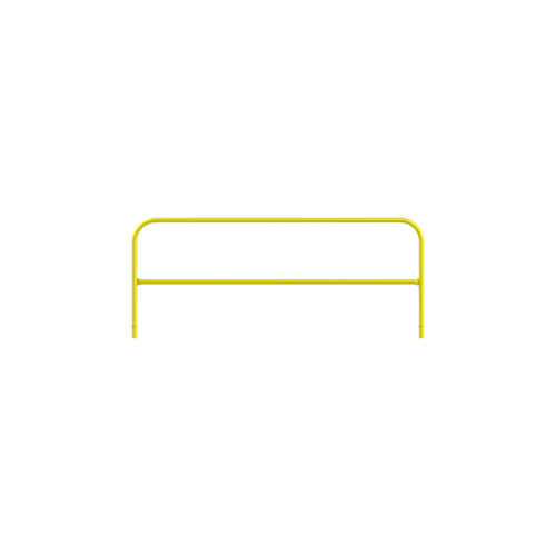 Safety Rail Co. Mobile Safety Rail, 8 ft, Yellow