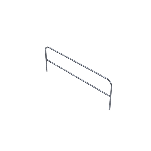 Safety Rail Co. Mobile Safety Rail, 9 ft, Galvanized