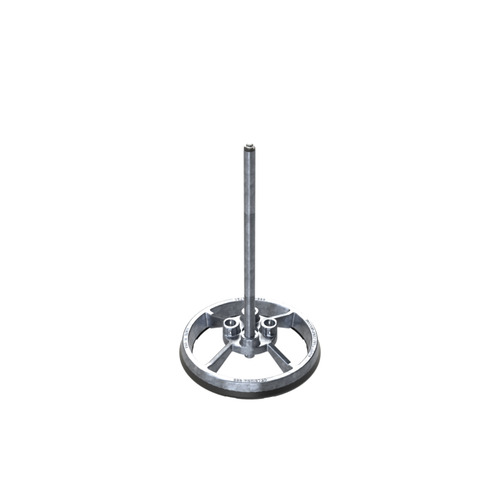 Safety Rail Co. Enduraline Warning Line System (Post, Base and Pin), Galvanized