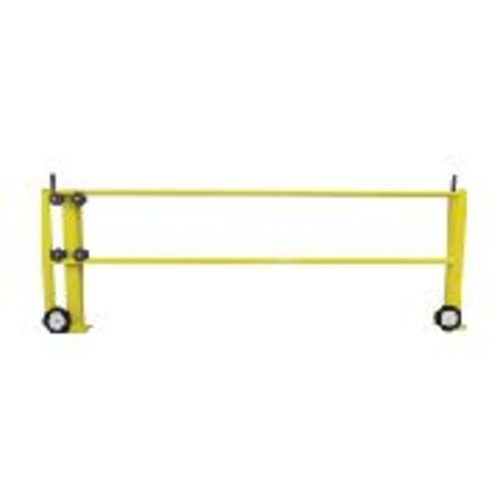 Safety Rail Co. 10' Dock Roller Gate, Yellow