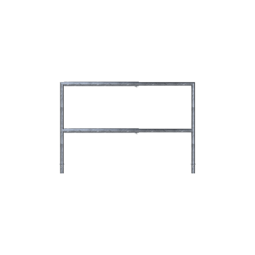 Safety Rail Co. Mobile Adjustable Rail, 3'-5', Galvanized