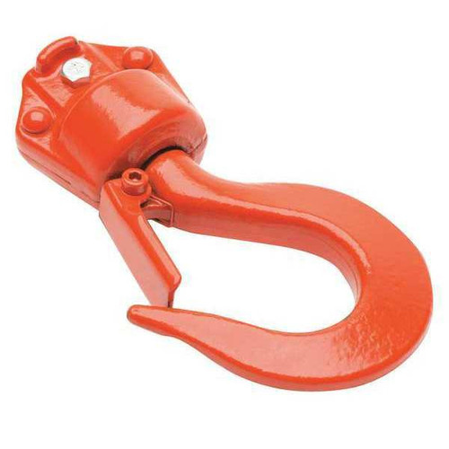 Bottom Hook Assembly, Product Type Bottom Hook Assembly, Compatible Hoist Type Manual Chain Hoists, Compatible Load Capacity 6,000 lb, Compatible Series CB, Material Carbon Steel, Overall Length Not Applicable, Overall Width 5.4 in, Overall Height Not Applicable, Includes Safety Latch