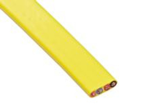 CONDUCTIX CABLE FL 12AWG 4C PVC YL W/GREEN GROUND XA-537863 XA-537863
