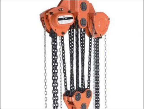 Atlas Lifting and Rigging ACH 15 Ton Chain Hoist 10 Ft. Lift with Overload Protection