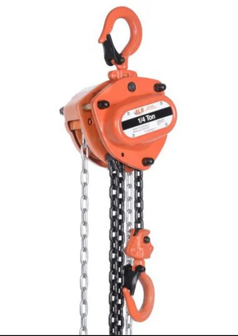 Atlas Lifting and Rigging ACH 1/4 Ton Chain Hoist 550 lbs 20 Ft. Lift