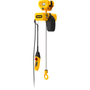 Harrington SEMP Series Single-Phase Mini Hoist with Push Trolley - 500 lbs - 20 ft Lift