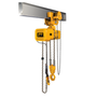 Harrington NERG Series Electric Chain Hoist with Geared Trolley - 2-1/2 Ton - 10 ft Lift
