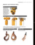 NERG Electric Chain Hoist with Geared Trolley 10' Lift-Capacity 5 Tons NERG050L Electric Chain Hoist with Geared Trolley HARRINGTON