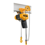 Harrington EQG Series Electric Chain Hoist with Geared Trolley - 1/4 Ton - 10 ft Lift