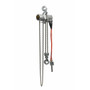 Harrington TCSM Series Air Powered Trolley Hoist - 1/4 Ton - 10 ft Lift