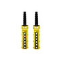 Duct-O-Wire L Series Pendant Push Button Station, 6-Button, Slim Profile, Single Speed