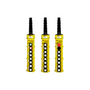 Duct-O-Wire L Series Pendant Push Button Station, 8-Button, Slim Profile, Two Speed, Maintained On/Off