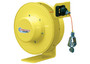 Conductix Grounding Reel For Static Discharge, 75 ft of 12 AWG / 1 Cond SOW-A Cable