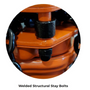 Atlas Lifting and Rigging ACH 10 Ton Chain Hoist 22000 lbs 20 Ft. Lift