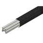 Conductix Hevi-Bar II Conductor Bar 700 A, Black UV Resistant PVC Cover, 30 FT Length