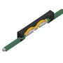 Conductix Hevi-Bar II, Expansion Section, 500 A, Green PVC Cover, 30 ft L
