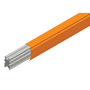 Conductix Hevi-Bar II Conductor Bar 1500 A, Orange PVC Cover, 5 FT Length