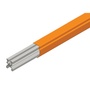 Conductix Hevi-Bar II Conductor Bar 1000 A, Orange PVC Cover, 20 FT Length