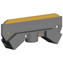 Conductix Safe-Lec 2 Collector Shoe and Holder, 200 A