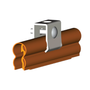 Conductix 8-Bar Joint Cover, High Heat, 6 inch Length