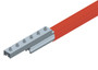 Conductix Hevi-Bar II, Splice Kit, 1500 A, Red Med Heat Polycarbonate Cover
