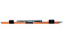 Conductix 8-Bar Expansion Section, 110 A, Galvanized Steel, Orange PVC Cover, 10 FT Length