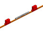 Conductix 8-Bar Power Interrupting Section, 250 A, Orange PVC Cover, 10 FT Length