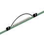 Conductix 8-Bar Expansion Section, 250 A, Copper / Stainless Clad, Green PVC Cover, 10 FT Length