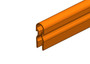 8-Bar Conductor Bar Cover, Orange PVC, 9FT x 10.5inch Conductix XA-11114