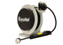 Conductix VersaReel Spring-Driven Cable Reel, 12 AWG/3 Conductors, 35 FT, w/Single Receptacle, 15 A, w/GFCI