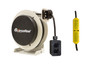 Conductix VersaReel, 12 AWG/3 Conductor cable, 50 ft Long, w/ Quad Receptacle Box w/GFCI, 20 amps