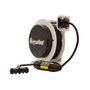 Conductix VersaReel Spring-Driven Cable Reel, 12 AWG/3 Conductors, 35 FT, w/Triple Tap, 15 A, w/GFCI