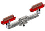 Conductix Hevi-Bar II, Collector, 400 A, Tandem, R-Head, C-Base, Stainless Steel (for 700 A to 1500 A bar)
