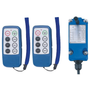 Conductix Radio Remote Control Kit, Saga Protean Series, 8-Button, 1-Speed, 2 TX, 12-24 VDC