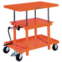 Presto P Series Mechanical/Hand Crank Post Lift Table, 2000 lb, 24" x 36"
