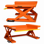 Presto XZ Series Floor Height Lift Table, 2000 lb, 40 sec Lifting Speed
