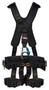 Tractel Rescue Y-Style Full-Body Harness with Quick-Connect Legs, TracX Pad, and Aluminum D-Rings – Size M